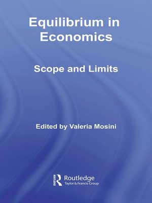 cover image of Equilibrium in Economics